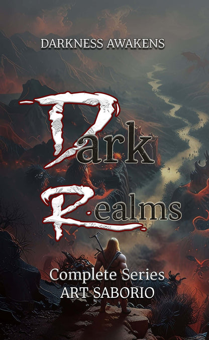 Dark Realms Complete Paranormal Romance Series by Art Saborio