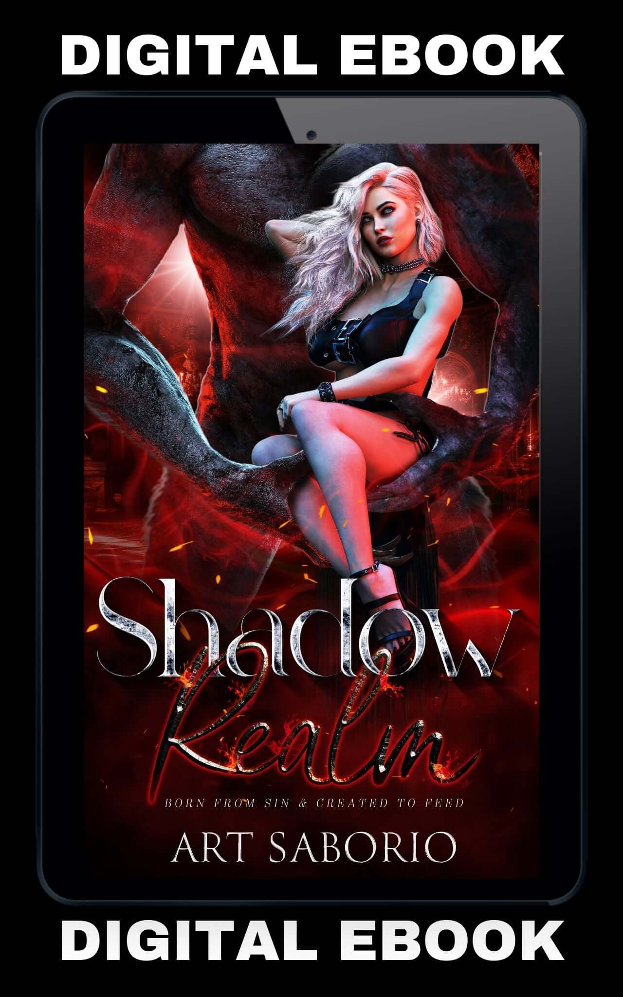 Shadow Realm Paranormal Romance Book by Art Saborio